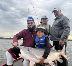 Oklahoma Paddlefish fishing at its peak!